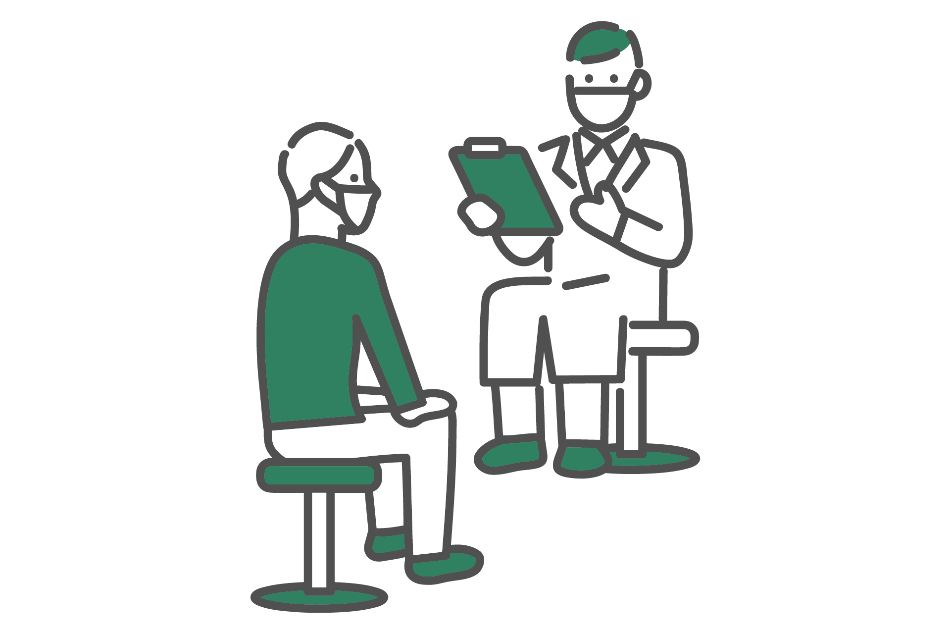 WEB診療の流れの画像