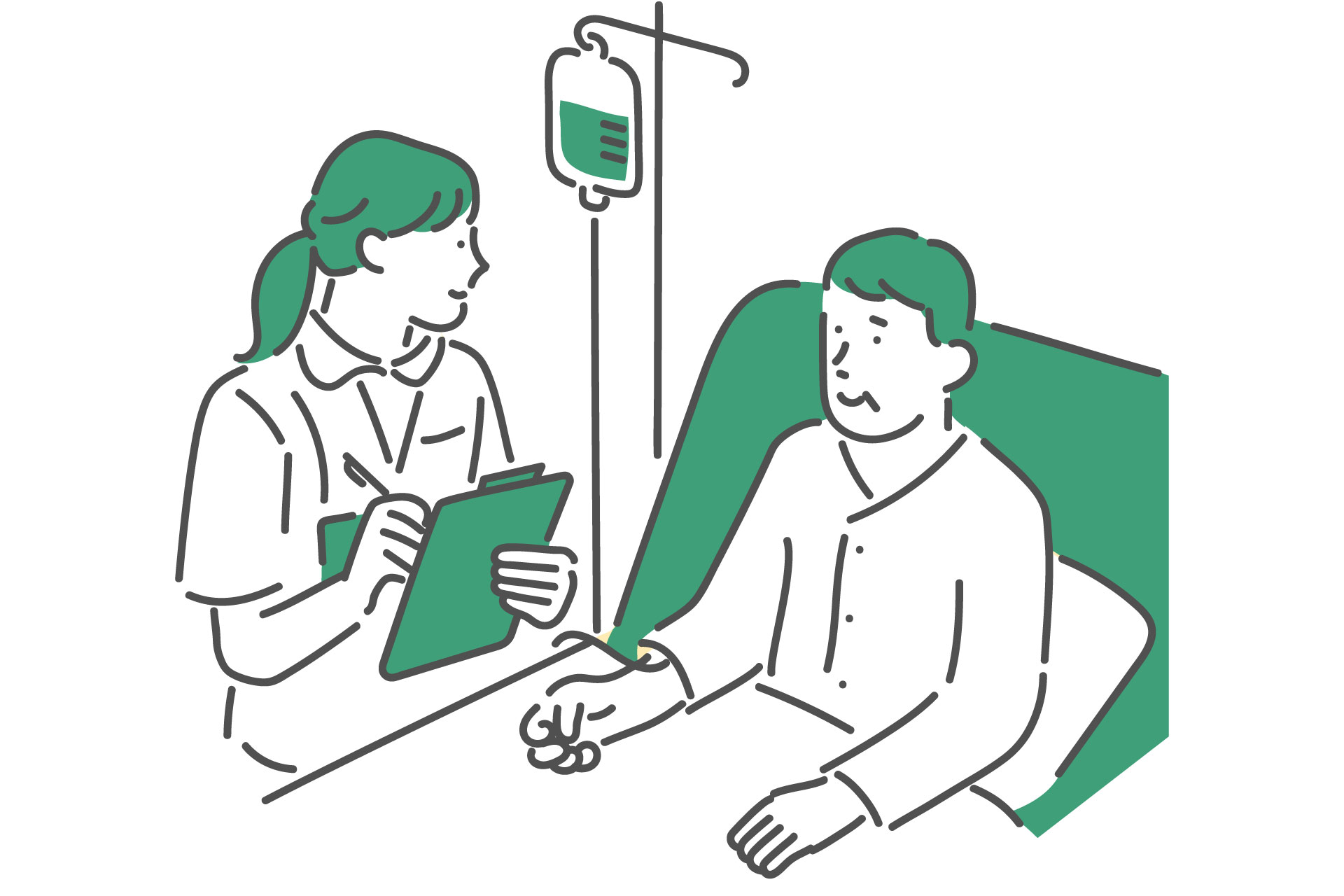 訪問診療のイラスト